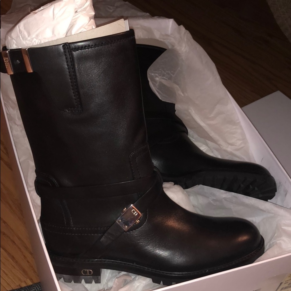 (BRAND NEW) Original Dior Women’s Black Boots - Picture 2 of 8
